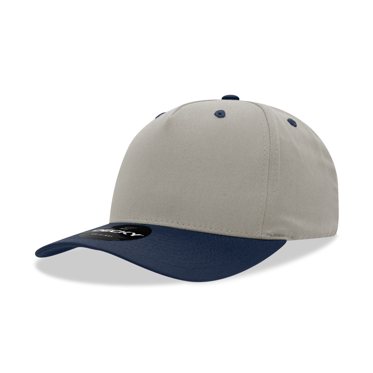 Decky 5 Panel Mid Profile Structured Cotton Blend Cap | Decky 6024