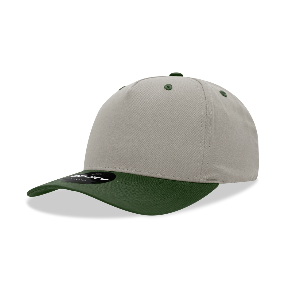 Decky 5 Panel Mid Profile Structured Cotton Blend Cap | Decky 6024