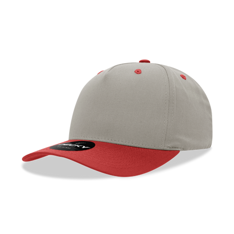 Decky 5 Panel Mid Profile Structured Cotton Blend Cap | Decky 6024