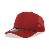 Decky 5 Panel Mid Profile Structured Foam Trucker | Decky 6025