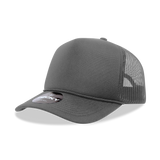 Decky 5 Panel Mid Profile Structured Foam Trucker | Decky 6025