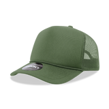 Decky 5 Panel Mid Profile Structured Foam Trucker | Decky 6025