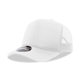 Decky 5 Panel Mid Profile Structured Foam Trucker | Decky 6025
