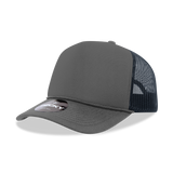 Decky 5 Panel Mid Profile Structured Foam Trucker | Decky 6025