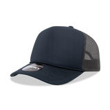 Decky 5 Panel Mid Profile Structured Foam Trucker | Decky 6025