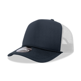 Decky 5 Panel Mid Profile Structured Foam Trucker | Decky 6025