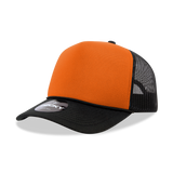 Decky 5 Panel Mid Profile Structured Foam Trucker | Decky 6025