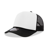 Decky 5 Panel Mid Profile Structured Foam Trucker | Decky 6025