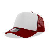 Decky 5 Panel Mid Profile Structured Foam Trucker | Decky 6025