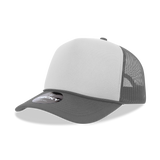 Decky 5 Panel Mid Profile Structured Foam Trucker | Decky 6025