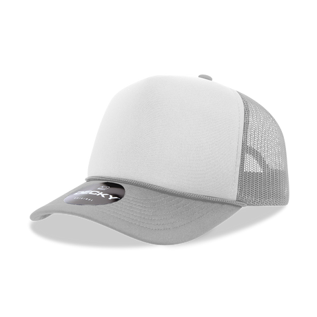 Decky 5 Panel Mid Profile Structured Foam Trucker | Decky 6025