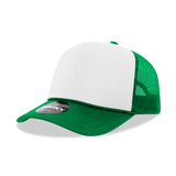 Decky 5 Panel Mid Profile Structured Foam Trucker | Decky 6025