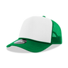 Decky 5 Panel Mid Profile Structured Foam Trucker | Decky 6025