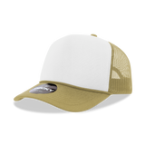 Decky 5 Panel Mid Profile Structured Foam Trucker | Decky 6025