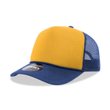Decky 5 Panel Mid Profile Structured Foam Trucker | Decky 6025