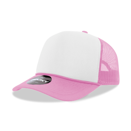 Decky 5 Panel Mid Profile Structured Foam Trucker | Decky 6025