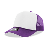 Decky 5 Panel Mid Profile Structured Foam Trucker | Decky 6025