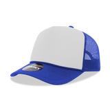 Decky 5 Panel Mid Profile Structured Foam Trucker | Decky 6025