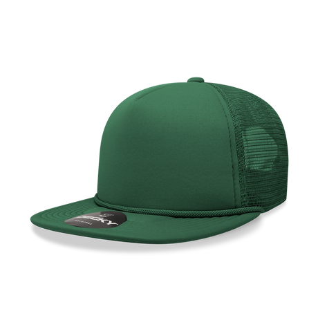 Decky 5 Panel High Profile Structured Foam Trucker | Decky 6026