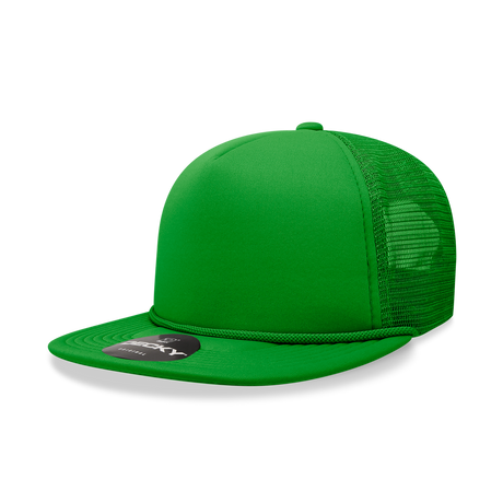 Decky 5 Panel High Profile Structured Foam Trucker | Decky 6026