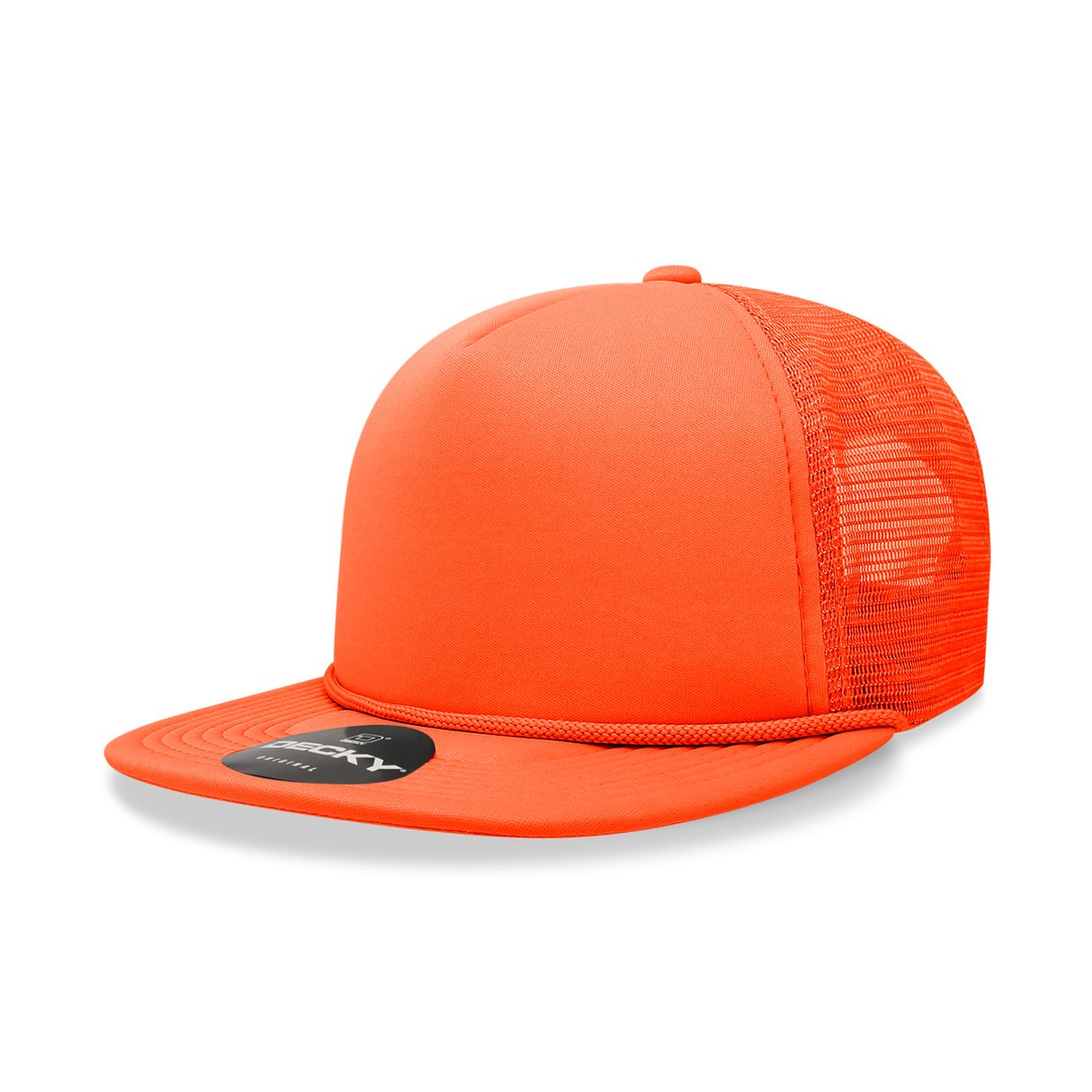 Decky 5 Panel High Profile Structured Foam Trucker | Decky 6026