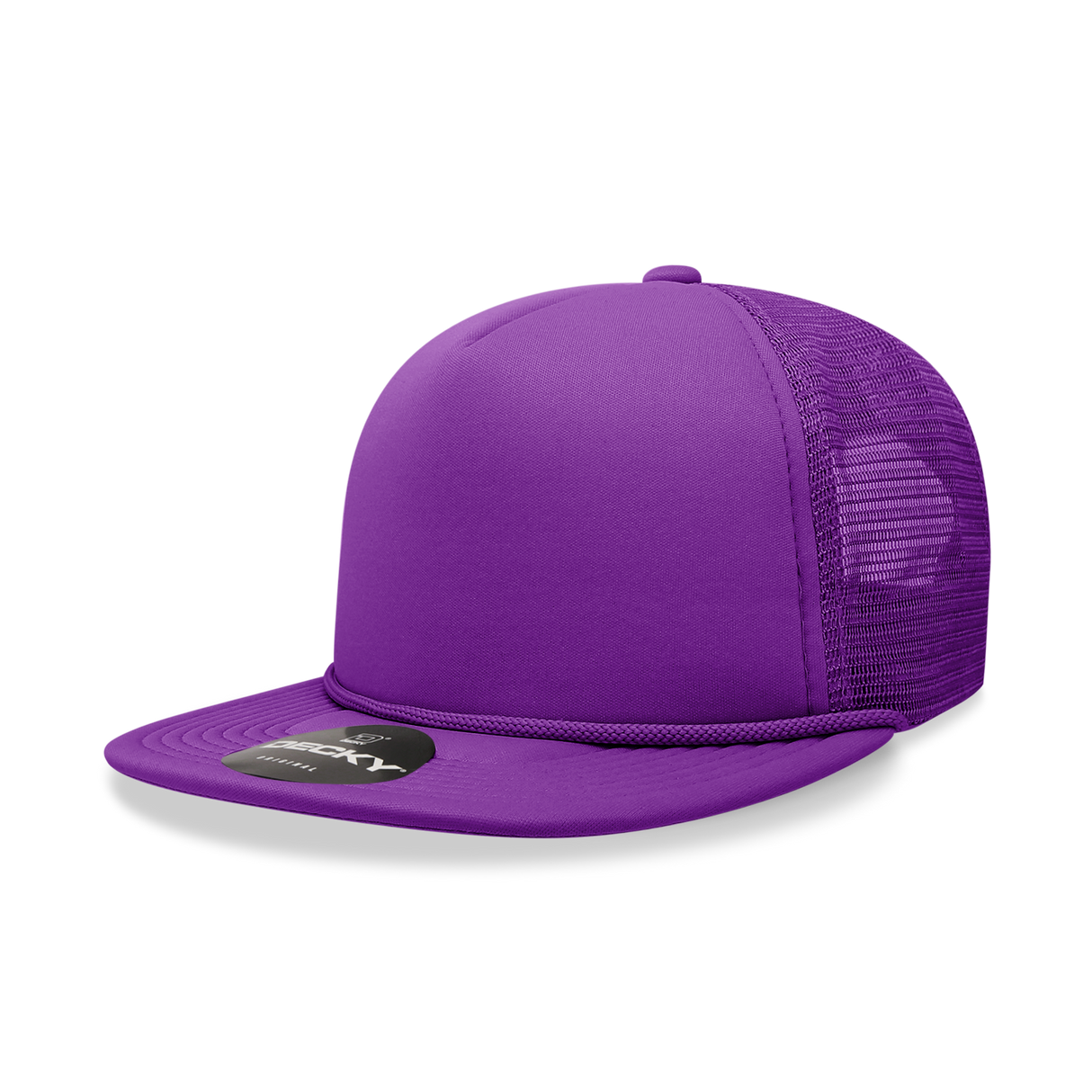 Decky 5 Panel High Profile Structured Foam Trucker | Decky 6026