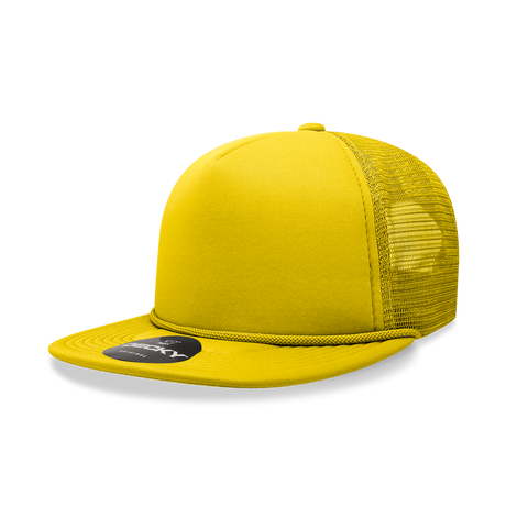 Decky 5 Panel High Profile Structured Foam Trucker | Decky 6026