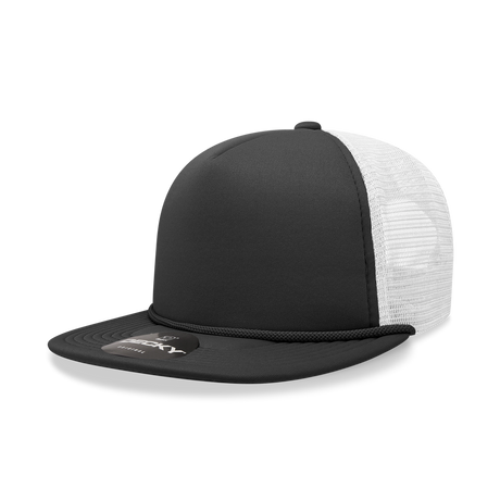 Decky 5 Panel High Profile Structured Foam Trucker | Decky 6026