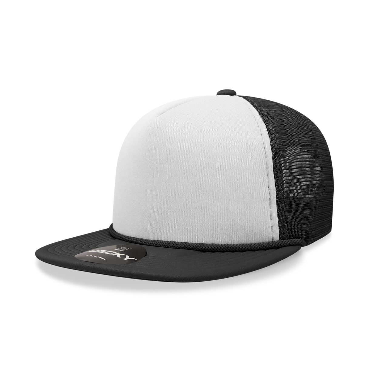 Decky 5 Panel High Profile Structured Foam Trucker | Decky 6026