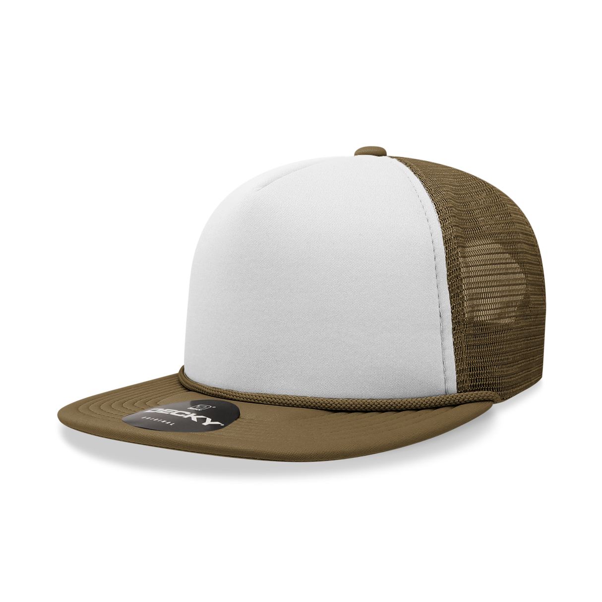 Decky 5 Panel High Profile Structured Foam Trucker | Decky 6026