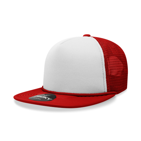 Decky 5 Panel High Profile Structured Foam Trucker | Decky 6026