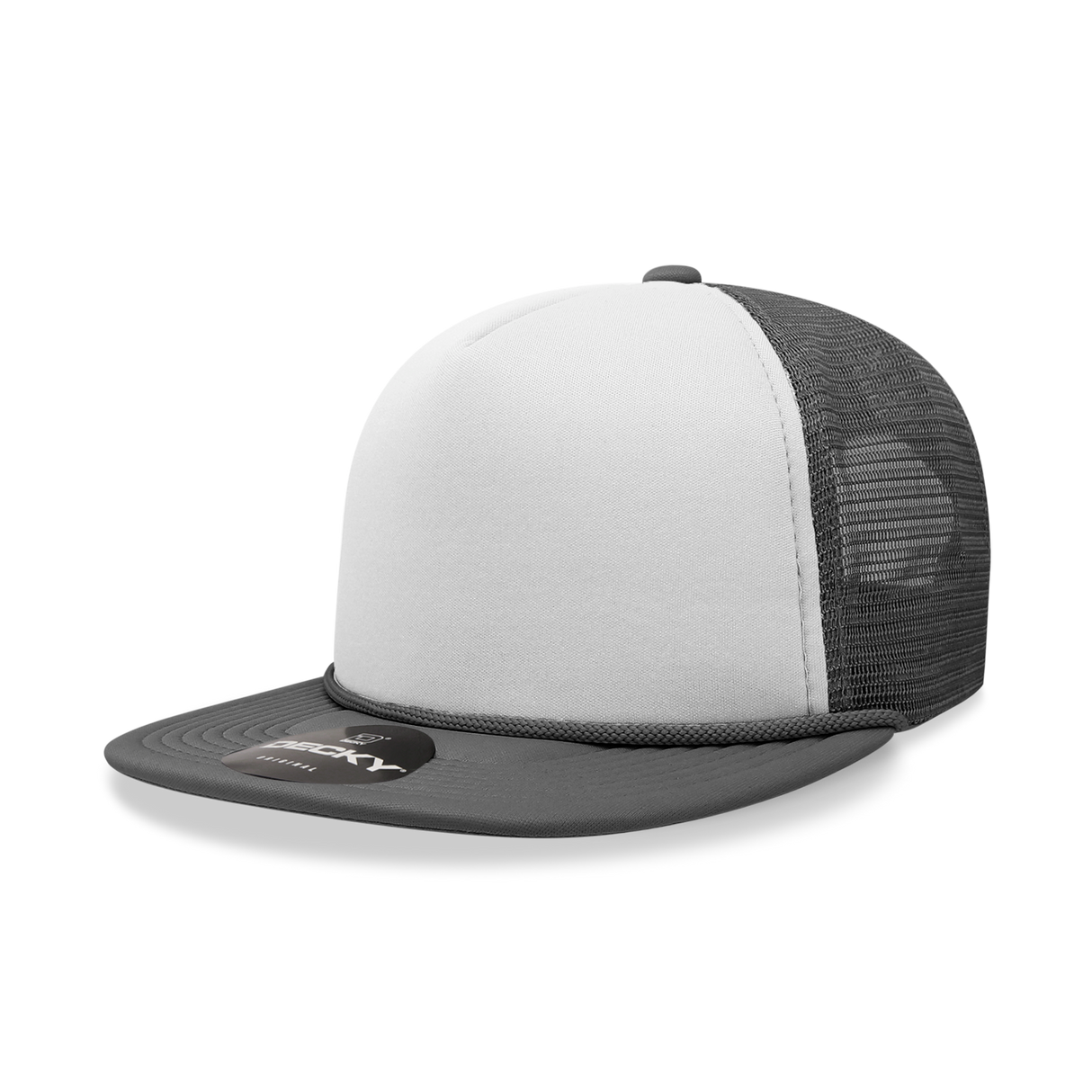 Decky 5 Panel High Profile Structured Foam Trucker | Decky 6026