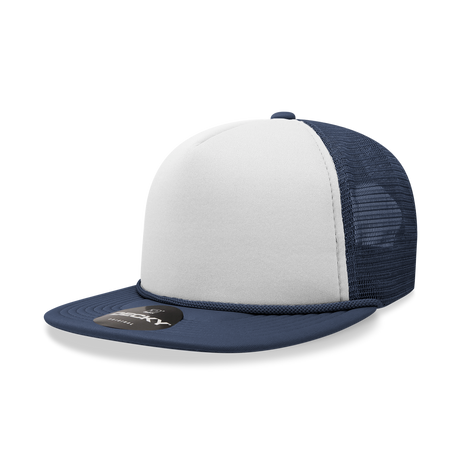 Decky 5 Panel High Profile Structured Foam Trucker | Decky 6026