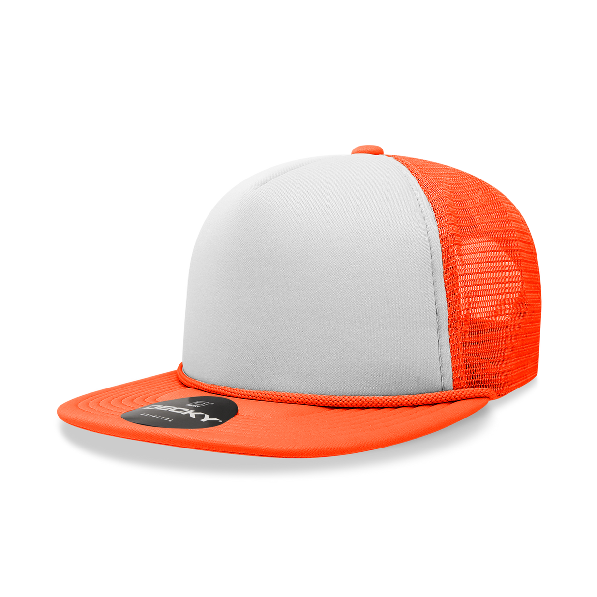 Decky 5 Panel High Profile Structured Foam Trucker | Decky 6026