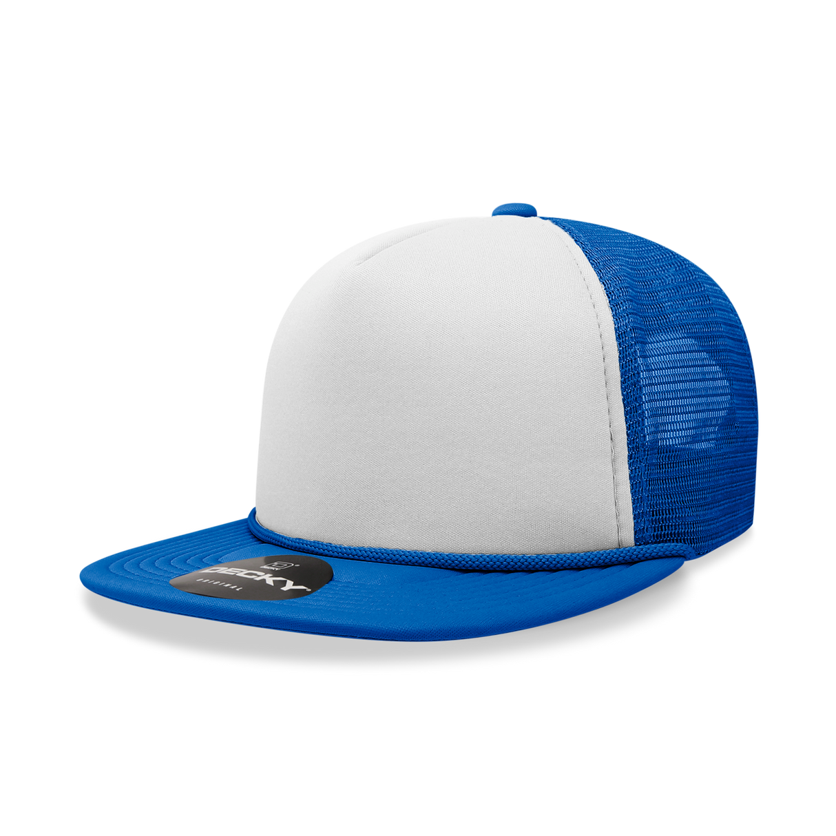 Decky 5 Panel High Profile Structured Foam Trucker | Decky 6026