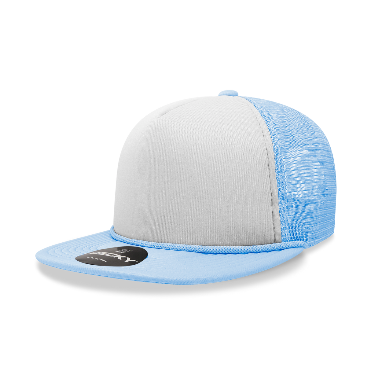 Decky 5 Panel High Profile Structured Foam Trucker | Decky 6026