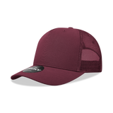 Decky 5 Panel Mid Profile Structured Cotton Blend Trucker | Decky 6030