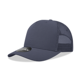 Decky 5 Panel Mid Profile Structured Cotton Blend Trucker | Decky 6030