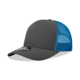 Decky 5 Panel Mid Profile Structured Cotton Blend Trucker | Decky 6030