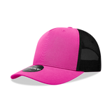 Decky 5 Panel Mid Profile Structured Cotton Blend Trucker | Decky 6030