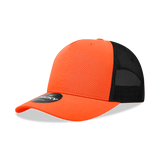 Decky 5 Panel Mid Profile Structured Cotton Blend Trucker | Decky 6030