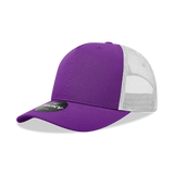 Decky 5 Panel Mid Profile Structured Cotton Blend Trucker | Decky 6030