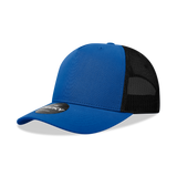 Decky 5 Panel Mid Profile Structured Cotton Blend Trucker | Decky 6030