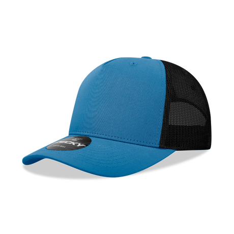 Decky 5 Panel Mid Profile Structured Cotton Blend Trucker | Decky 6030