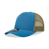 Decky 5 Panel Mid Profile Structured Cotton Blend Trucker | Decky 6030