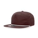 Decky 5 Panel High Profile Relaxed Cotton Blend Rope Hat | Decky 6032