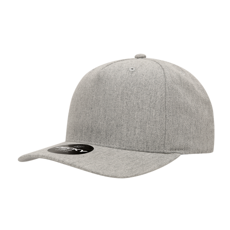 Decky 5 Panel Mid Profile Structured Polyester Cap | Decky 6038
