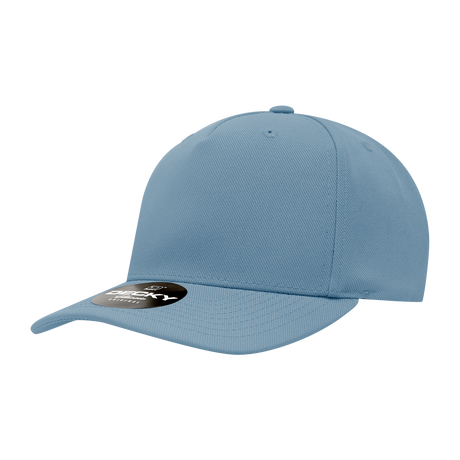 Decky 5 Panel Mid Profile Structured Polyester Cap | Decky 6038