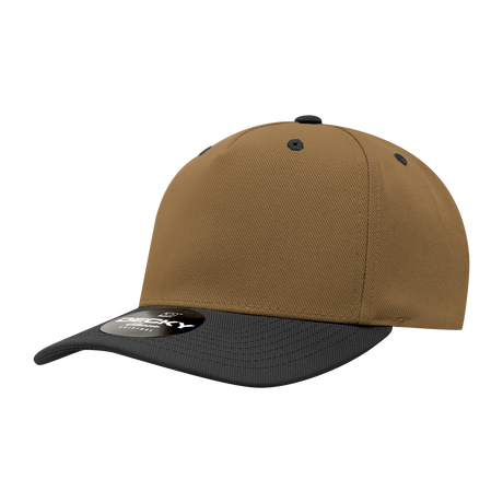 Decky 5 Panel Mid Profile Structured Polyester Cap | Decky 6038