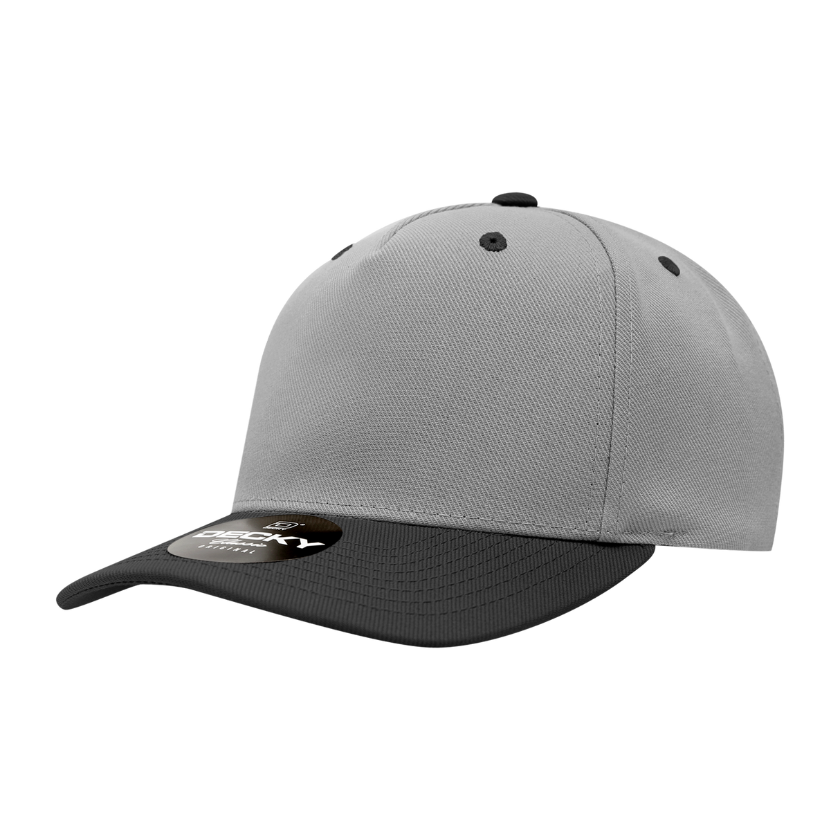 Decky 5 Panel Mid Profile Structured Polyester Cap | Decky 6038